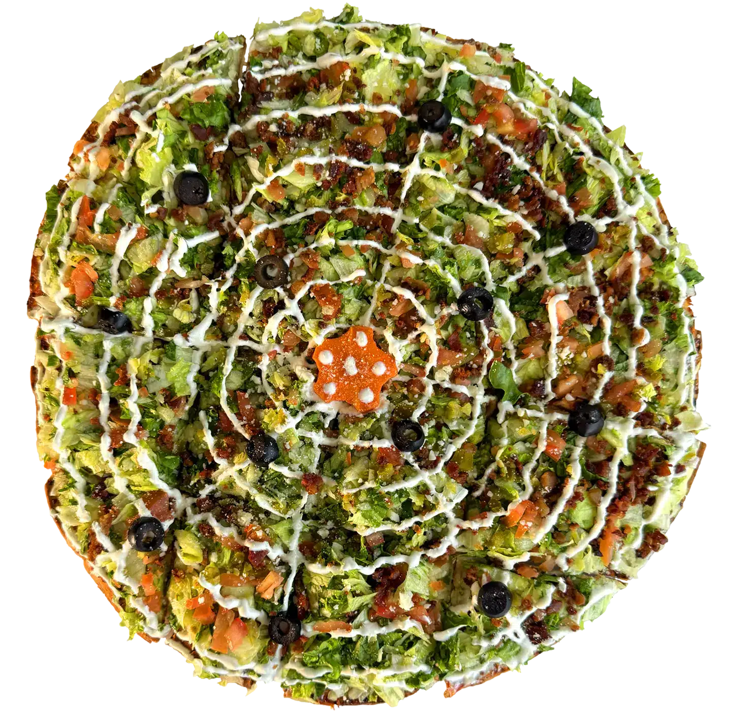 Southwestern Pizzalad